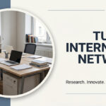 Professional recruitment banner for Turing Internship Network 2026 PhD placements