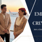 Professional recruitment banner for Emirates Cabin Crew 2026 in Dubai