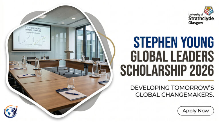 Stephen Young Global Leaders Scholarship 2026 recruitment banner.